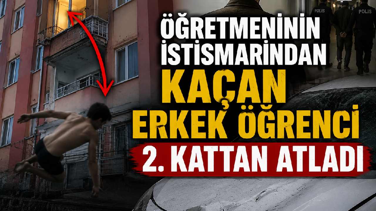 Kastamonu’da üniversite öğrencisi 2. kattan atladı: Araştırma görevlisi tutuklandı